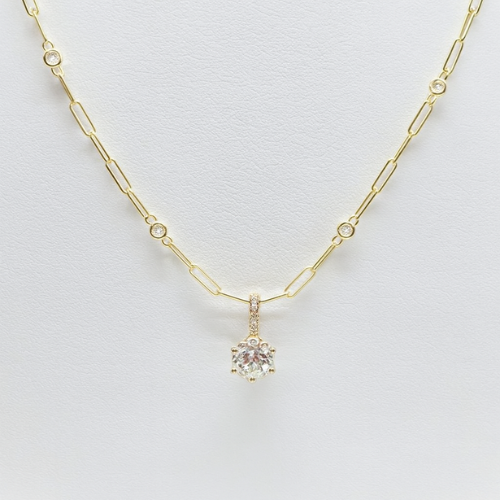 Custom gold necklace